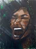Feminine rage - green