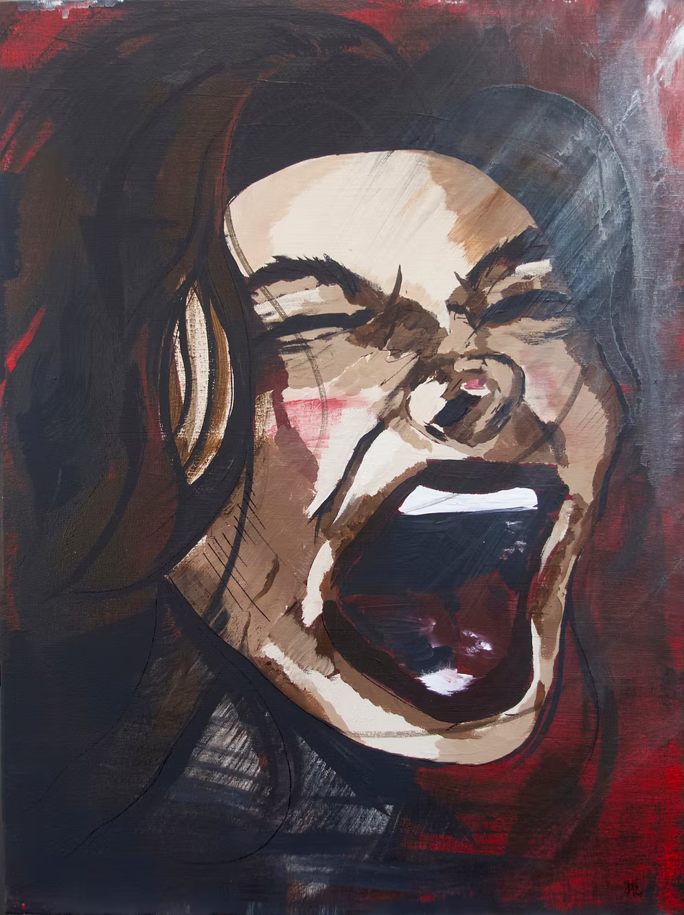 Feminine rage - red